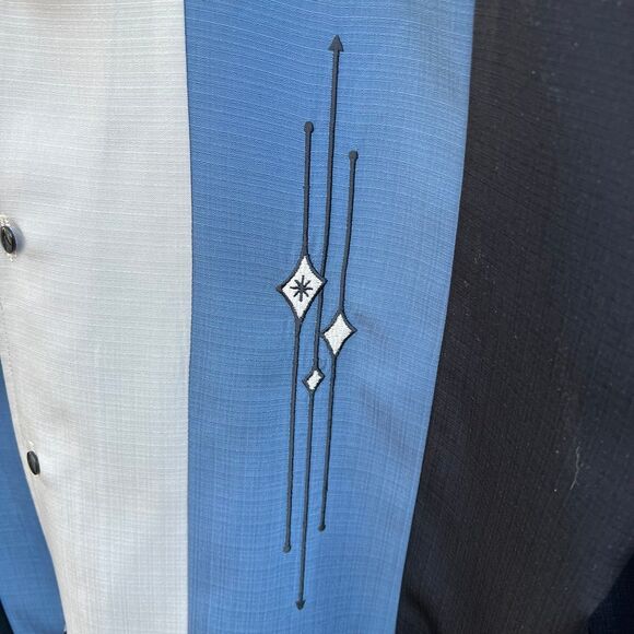 Steady Classics button down bowling style shirt sz 2xl - Picture 2 of 6